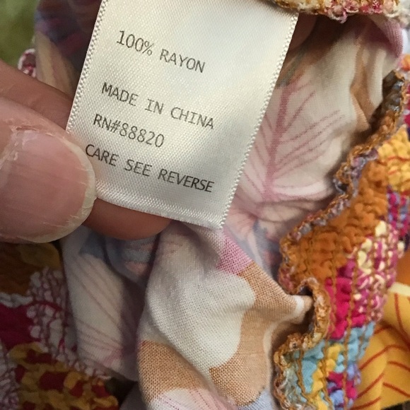 C & C California bright leaves tank top - Picture 4 of 12